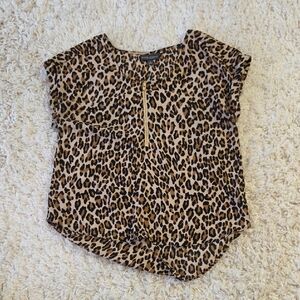 Leopard Print Women's Top